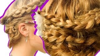 ВЕЧЕРНЯЯ причёска/Причёска из кос