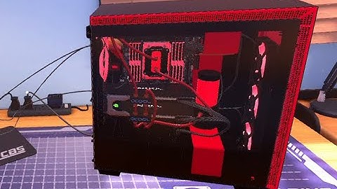 Ryzen Threadripper 3990x Custom Water-cooling Build! | PC Building Simulator