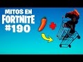 ¿CÓMO MOVERTE con el CARRITO DE COMPRAS más RAPIDO? - Mitos Fortnite 190 #MitosFortnite