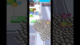 1070+ WORLD RECORD? | CROWD CITY | NEW OFFLINE GAME || BEST SCORE screenshot 5