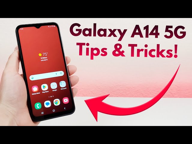 Samsung Galaxy A14 5G - Tips and Tricks! (Hidden Features) class=