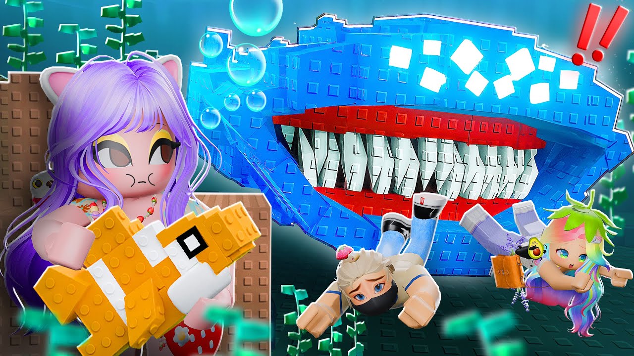 НЕ БУДИ ГИГАНТСКУЮ РЫБУ! Roblox Don't Wake The Fish!