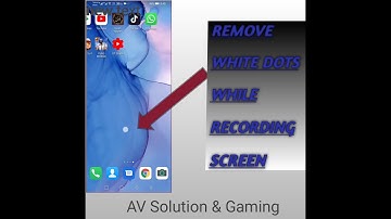 How to Remove White Dots during Screen Recording in Huawei Phone