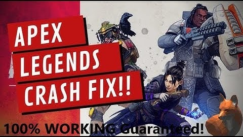 FIX Apex Legends from Crashing, Lagging, and Stuttering! 100% Working Guaranteed!!