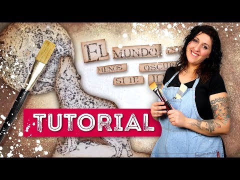 TUTORIAL - ILUMINAS TU by Cristina Radovan - STAMPERIA