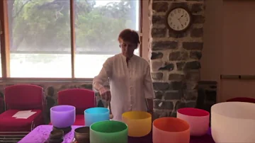 Crystal Singing Bowls   Sound Meditation with Marilyn A Martin