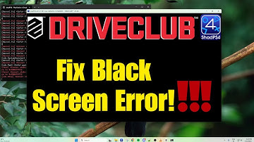 DRIVECLUB PC | How to Fix Black Screen on ShadPS4 Emulator