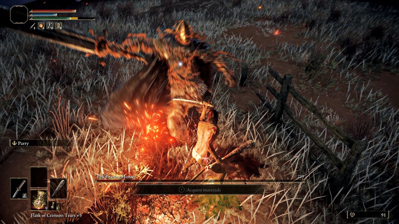 Elden Ring Destroying Bell Bearing Hunter (Caelid) [RL1, Solo, No