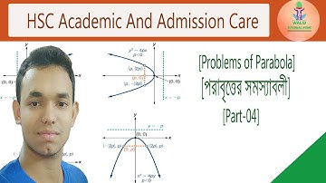 [10] Problems of Parabola | Part 04 | Bangla Tutorial | Walid Tutorial Home | Conics