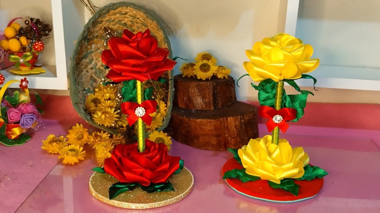 CANETA DECORADA COM BASE DE FLOR 🌹🖋️🖊️✍🏻LINDA SUGESTÃO PARA PRESENTE 🎁