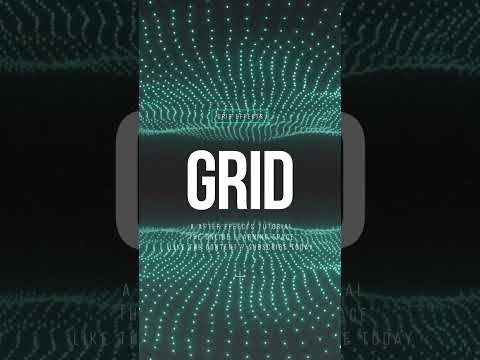Visual Grid Effects | After Effects Tutorial