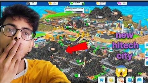 I got lvl 4 hardly  and unlocked new hitech city/ trash tycoon (Hindi) Part-7