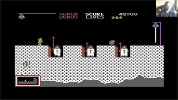 Lukozer Retro Game Review 322 - Hunchback - Commodore 64