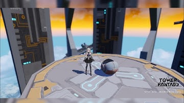 Climbing Hykros Tower | How to get Hykros Avatar Border | Tower of Fantasy