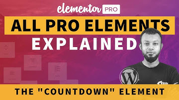 Countdown Widget Tutorial | Elementor Pro Tutorial