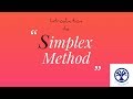 Simplex Method Introduction | Part 1