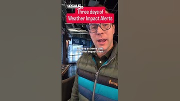 Busy Weather Weekend: 3 days of Weather Impact Alerts