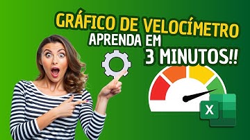 Gráfico de Velocímetro em 3 minutos!