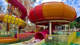 Spin and Splash: Bowl Slide at SplashMania Waterpark