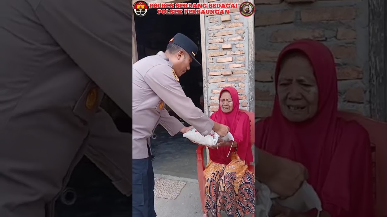 pembagian sembako kepada masyarakat di bulan Ramadhan