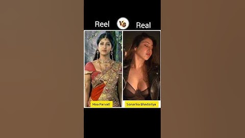 🔱Devon Ke Dev Mahadev 🔱 Cast With Name / Reel vs Real shorts #devonkedevmahadev #shorts