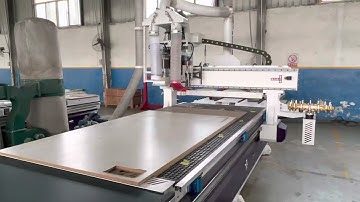 Auto load and unloading cnc nesting cutting machine
