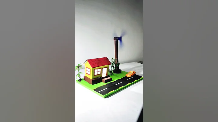 Windmill or Wind Turbine Working Model
