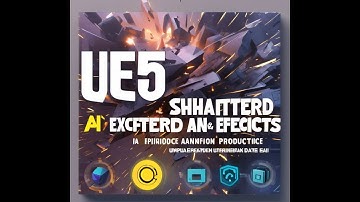 UE5破碎与爆炸特效教程 | AI插件高效动画制作