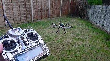 Tarot 680 - Naza m lite (upgraded to v2 firmware) altitude and position hold