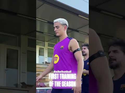 bon dia Barcelone training Day 2 صباح الخير تدريبات برشلونة اليوم الثاني