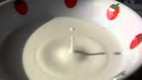 ハイスピード　ミルククラウンを作ろう　420ｆｐｓ