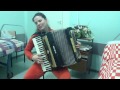 Анна Бутова - Буги Вуги, соло на аккордеоне