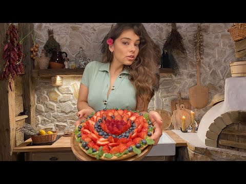 French Fruit Tart With Pastry Cream Crème Pâtissière