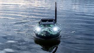 500 Meters. One Big Load. Total Stealth.v050 Bait Boat In Camo