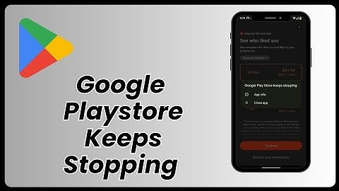 Fix Google Play Store Keeps Stopping Problem | 100% Working 2025