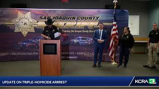 LIVE | The San Joaquin County Sheriff's Office is giving an update after a man was arrested in th…