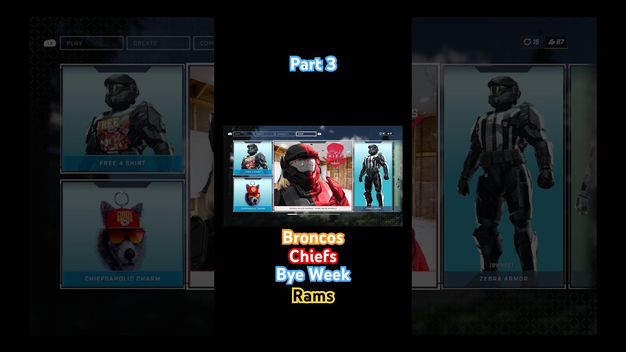 part 3: schedule release but make it halo 👀