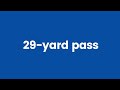 Ken Seals QB - 2019 Weatherford 34 vs N Crowley 29