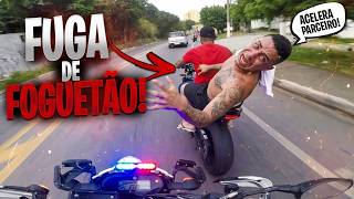 Os Melhores Enquadros 38 - FOGUETÃO DESAFIOU A ROCAM!