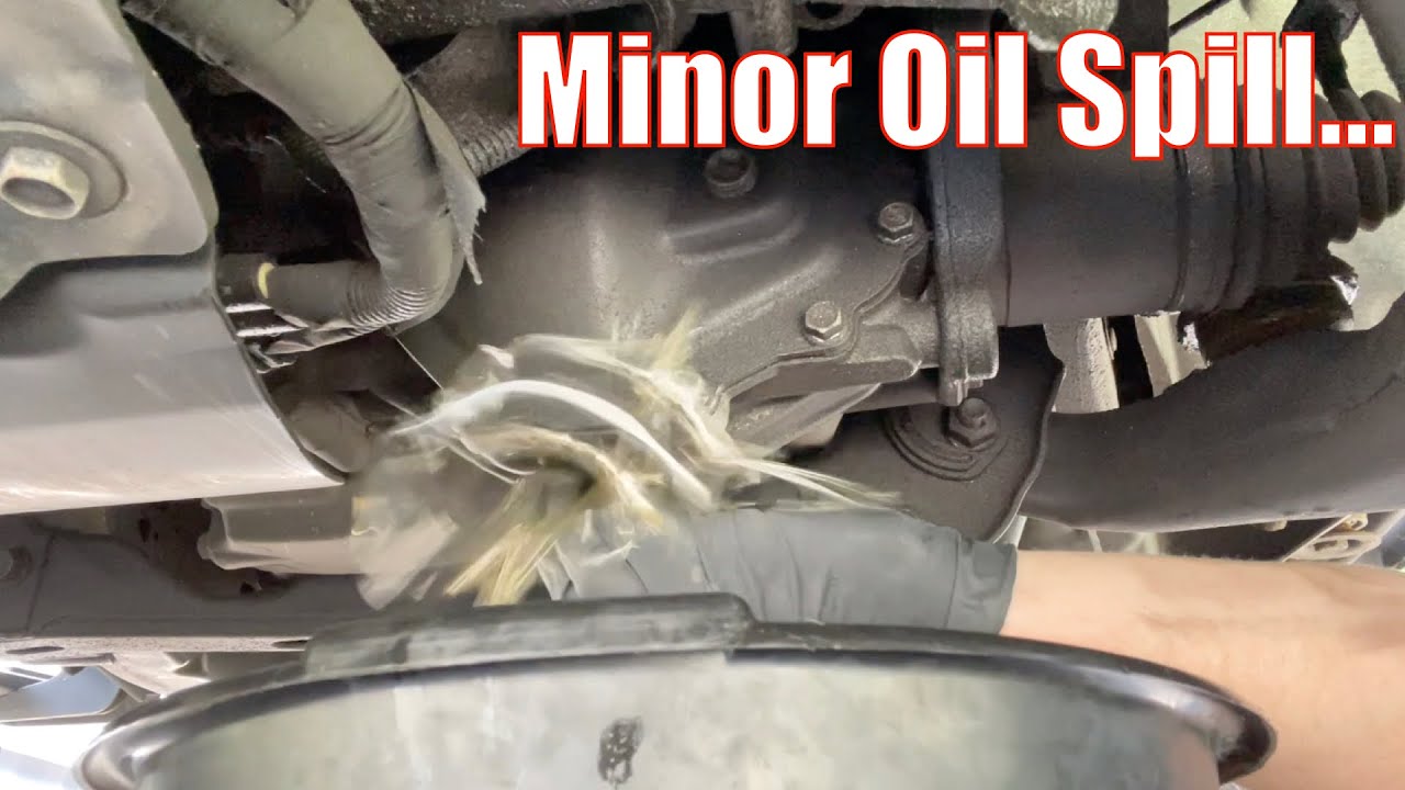 Front and Rear Differential Oil Change Chevy Canyon / GMC Colorado