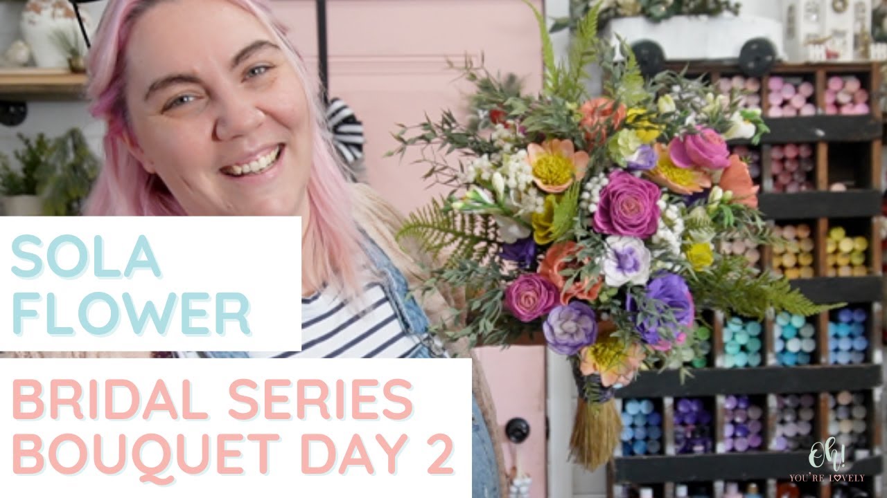 How to make a bridal bouquet yourself!  | Bridal Series 2023