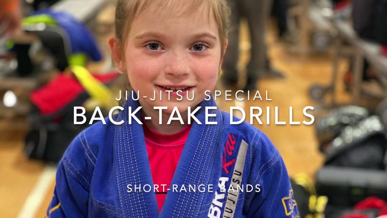 Jiu-Jitsu Partner-workouts with Resistance Bands -"Back-Take" drills-BJJ exercises for kids & adults