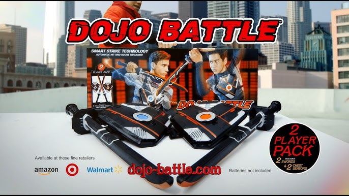 Dojo Battle Electronic Battling Game, Smart Strike Technology Swords &  Chest Pcs 35051559245