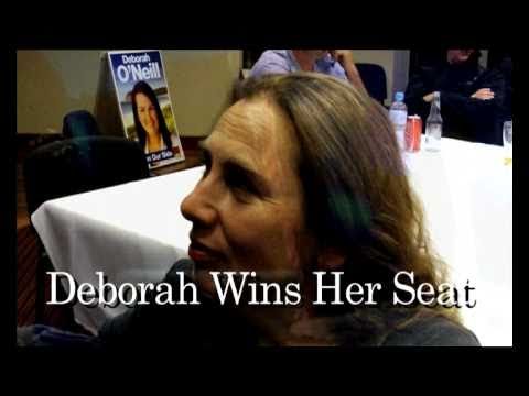 Deborah Wins Her Seat .