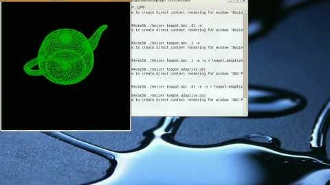 bezier curve - teapot