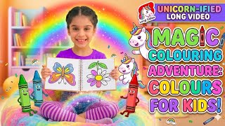Satisfying Coloring Video ✨Easy Kids Coloring 🖍️#coloring #kidsart #kidsvideo 