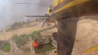 AS350 Helicopter Fire Fighting 2012