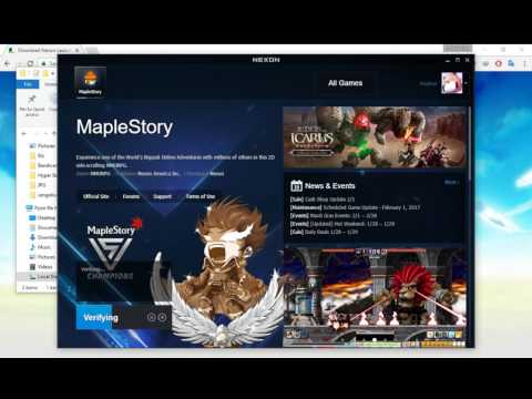 MapleStory to Nexon Launcher