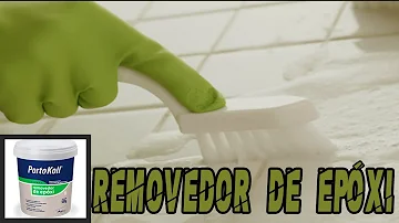 Como tirar mancha de epóxi do porcelanato?