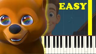 The Rainbow Song - Super Simple Songs Piano Tutorial 🌈🎹 | Easy Step-by-Step Lesson